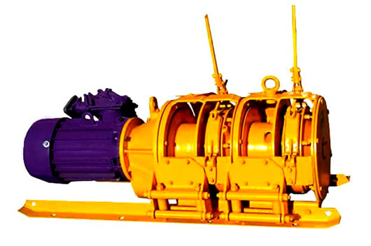 Лебедка электрическая скреперная ПОДЪЕМКРАНСНАБ 110ЛС-3СМА Лебедки и тали